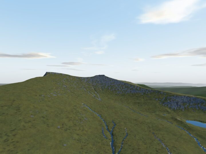 3D view of Corn Du