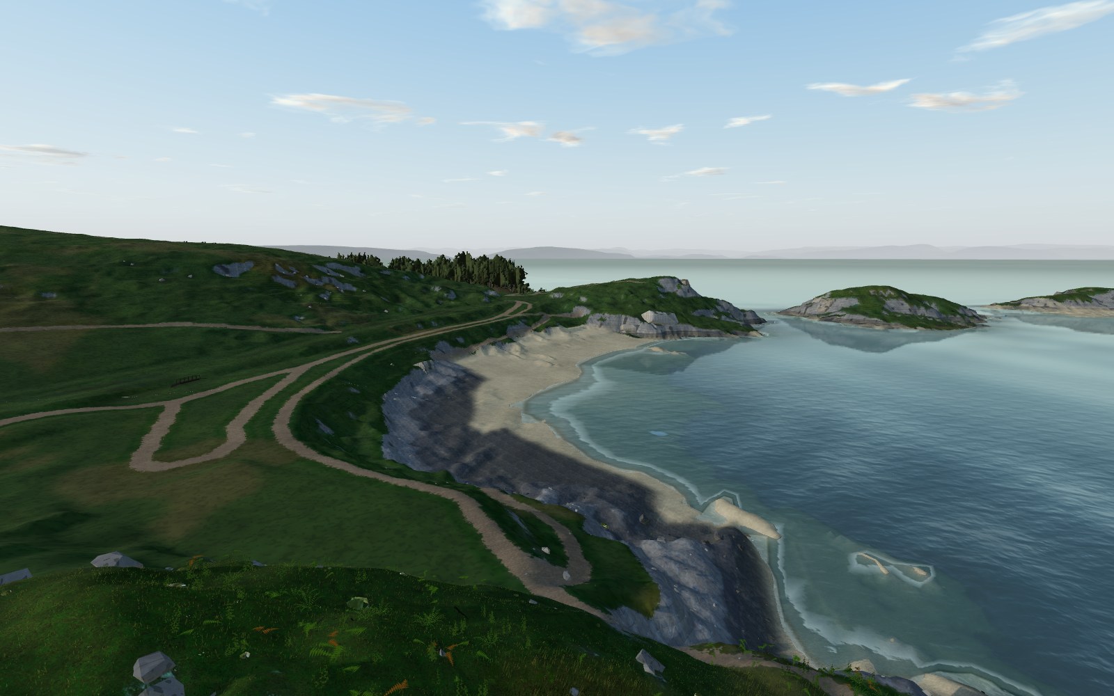 3D view of Bracelet Bay