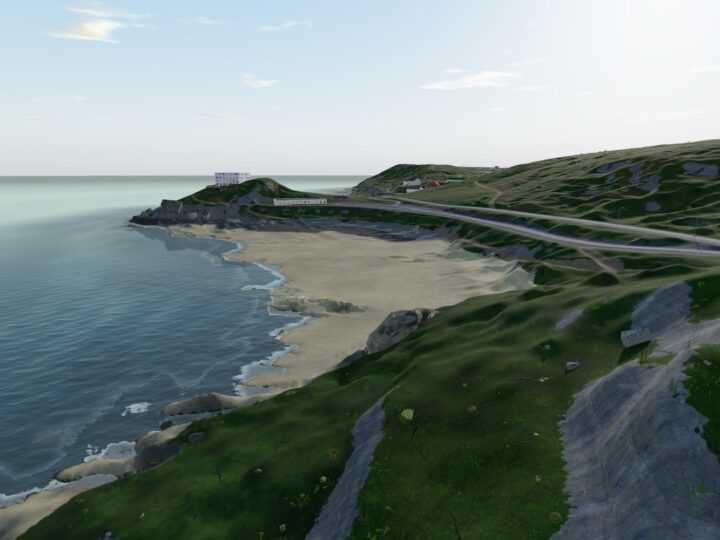 3D view of Bracelet Bay