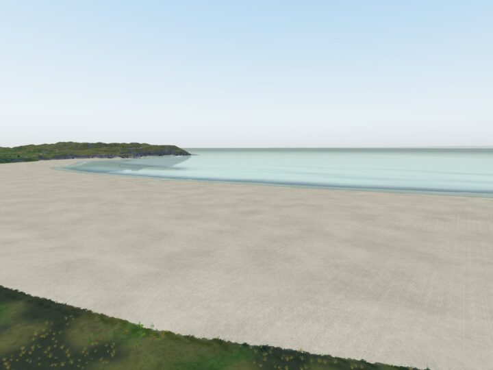 3D view of Broughton Bay
