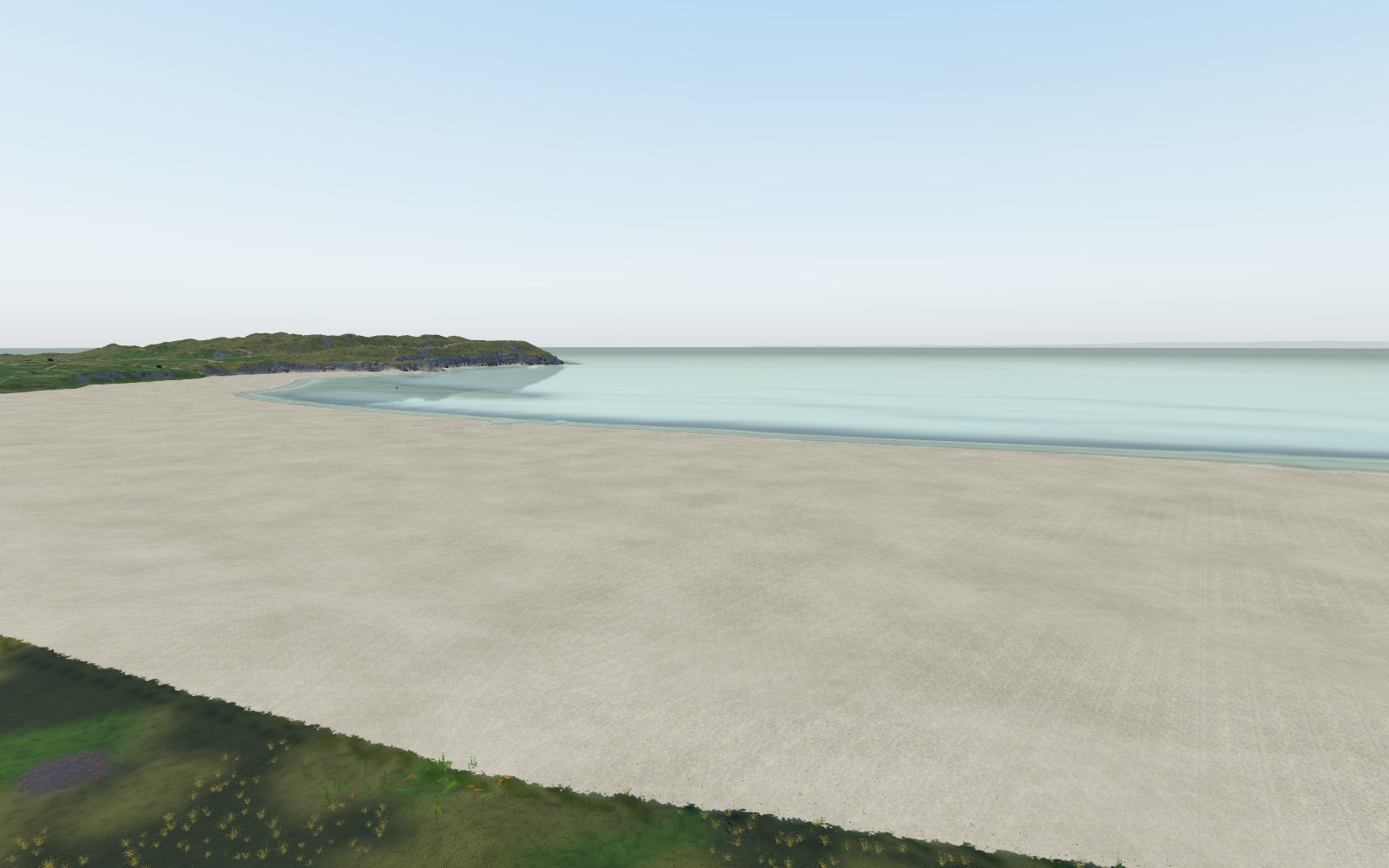 3D view of Broughton Bay