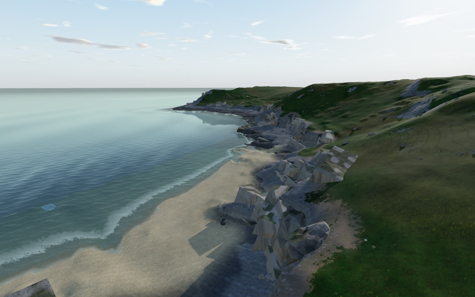 3D view of Fall Bay